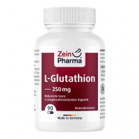 Пищевая добавка с протеином L-глутатионом L-GLUTATHION REDUZIERT Kapseln 250 mg 90 шт Zein Pharma